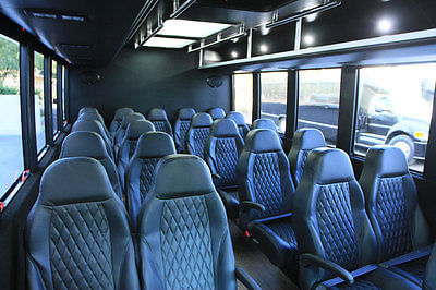 interior of a Charter bus